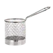 Libbey FB-15 Fry Basket, 6¾" L x 5⅞" H, 3½" Dia Well, 1‑16 oz Capacity, Stainless Steel - 12/Case 1 image
