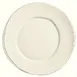 Libbey FH-503 - 10½" Round China Plate, Wide Rim, Cream White Porcelain, Scratch‑Resistant - 12/Case 1 image
