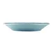 Libbey FH-519H - 6-1/4" Dia. Porcelain Saucer, 2⅞" Well, Blue Hen Finish, Scratch-Resistant - 36/Case 1 image