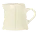 Libbey FH-522 Creamer Pitcher, 3 Oz (2½" H x 2¼" T x 3¼" D), White Porcelain With Handle - 36/Case 1 image
