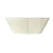 Libbey FH-524 - 30 oz Round White Porcelain Bowl 7" Dia x 2‑3/4" H, Scratch‑Resistant, 12/Case 1 image