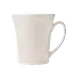 Libbey FM-15 Flairique China Mug, 15 oz White Porcelain, 4½" H x 4" W x 4⅞" D - 12/Case 1 image