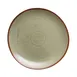 Libbey HEDON-2S - 10" Round Porcelain Plate, Hedonite Sage, Polished, Dishwasher Safe - 12/Case 1 image