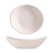 Libbey INF-050 - Oval Porcelain Bowl, 4 oz, 5" x 4-1/2" x 1-3/8" Bright White - 36/Case 1 image