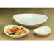 Libbey INF-170 Oval Porcelain Dinner Bowl, 10 Oz (7" x 6¼" x 1¾"), Bright White, General‑Use - 36/Case 2 image