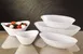 Libbey INF-300 - 16‑Oz Oval Porcelain Bowl, Bright White, 9" x 4‑5/8" x 2" Height - 24/Case 2 image