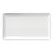 Libbey M-127 - 12" White Rectangular Melamine Serving Platter, Dishwasher Safe, 12/Case 1 image