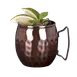Libbey MM-100 Moscow Mule Metal Mug, 14 oz, 3‑3/8" H × 4‑1/4" D, Plating & Steel Base, Finish - 12/Case 1 image