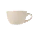 Libbey NR-1 - 7 oz Stoneware China Cup, Cream White, Low Profile, 2½" H x 4⅞" W, Non‑Stackable, 36/Case 1 image