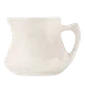 Libbey PC-4 Creamer Pitcher, 4.5 oz Ultra Bright White Porcelain with Handle - 24/Case 1 image