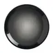 Reserve by Libbey PEB-3-O - 11" Round Coupe Rim Porcelain Plate, Gloss Obsidian Finish - 12/Case 1 image