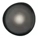 Reserve by Libbey PEB-5-O – 8.375" Free‑Form Porcelain Plate, Obsidian Gloss Finish, 12/Case 1 image