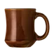 Libbey RM-P-CP Princess Mug - 7 oz Caramel China, 3-1/4" H, 4-1/2" D, 2-1/8" Handle - 36/Case 1 image