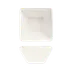Libbey SL-111 Ultra Bright White Square China Bowl, 10 oz, 4.5" x 2" H, Porcelain, 36/Case 1 image