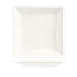 Libbey SL-13 Soup Bowl – 9" Square, 16 oz Ultra Bright White Porcelain with Slate™ Finish - 12/Case 1 image