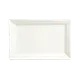 Libbey SL-26 - Rectangular China Plate, 12" x 8", Ultra Bright White Slate™ Porcelain, 12/Case 1 image