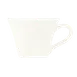 Libbey SL-30 - 8 oz Bright White Slate Porcelain Cup, Diameter 4-7/8", Fits Saucer SL-31 - 36/Case 1 image