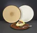 Libbey STW-10 China Tray – 10‑3/4" Round Ceramic, White Speckled Finish, Los Ranchos - 12/Case 2 image