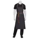 Chef Works AB036-BLK-0 Bib Apron, 40"L x 35"W, Black, 100% Cotton Denim, Adjustable Strap, 4 Pockets 1 image