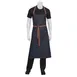 Chef Works AB036-IBL-0 Memphis Chef's Bib Apron, 40"L x 35"W, Indigo Blue, 100% Cotton Denim 1 image