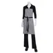 Chef Works AB037-BLK-0 Bib Apron, 34"L x 30"W, Black, Adjustable Neck Strap, Poly/Cotton 1 image