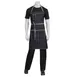 Chef Works AB041-BLK-0 Bib Apron, 34"L x 30"W, 100% Cotton Denim, Black, Neck Strap, Front Pockets 1 image