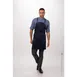 Chef Works ABN01-DNA-0 Largo Bib Apron, 31"L x 38"W, Adjustable Neck Strap, Dark Navy, 65/35 Poly/Cotton 1 image