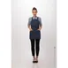 Chef Works ABN01W-BLU-0 Bib Apron, 25"L x 38"W, Adjustable Neck Strap, Poly/Cotton, Blue 1 image