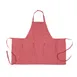 Chef Works ABN02-CRL-0 Bib Apron, 30-1/2"L x 38"W, Neck Buckle, Coral, 65/35 Poly/Cotton 1 image