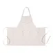Chef Works ABN02-NAT-0 Medford Bib Apron, 30-1/2"L x 38"W, Adjustable Neck, Poly/Cotton, Natural 1 image