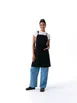 Chef Works ABN11-BLK-0 Unisex Tactical Bib Apron, 35" Length, 21"-24" Width, 100% Cotton, Black 1 image