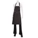 Chef Works ABWT051-BNB-0 Bib Apron, 34"L x 30"W, 100% Cotton Denim, Adjustable Neck Strap, Double Front Pockets 1 image
