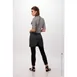 Chef Works AHN05-CHR-0 - Charcoal Waist Apron, 16"L x 38"W, Poly/Cotton, 3 Pockets 2 image