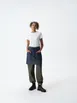 Chef Works AHN10-NVN-0 - Navy 36" x 22" Cotton Waist Apron - 1/Unit 1 image
