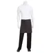 Chef Works AHWKV013-SGY-0 - 19"L X 31"W Gray Cotton Waist Apron - 2 Pockets 1 image