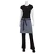 Chef Works AHWPT002-IBL-0 Waist Apron, 19"L x 31", Indigo Blue, 83/17 Cotton/Poly Pocket 1 image