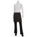 Chef Works AHWWT001-BNB-0 Waist Apron, 18"L x 31"W, Black-Brown, 100% Cotton Denim, Half Length 1 image