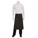 Chef Works ALWWT021-BNB-0 - 30" x 36" Brown Cotton Denim Waist Apron, 2 Pockets - 1/Case 1 image