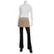 Chef Works AWCD016-NAT-0 Waist Apron, 12"L X 23"W, 100% Cotton Denim, Natural, 3 Pockets 1 image