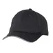 Chef Works BCCT-GRY-0 Black Baseball Cap, Cool Vent, Buckle Closure, 100% Polyester, Size, Gray Trim 1 image