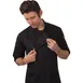 Chef Works BCLZ008-BLK-4XL Chef Coat, 4XL Black, 65/35 Poly/Cotton Twill, Sleeves, Vent™ Sides 1 image