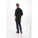 Chef Works BCLZ008-BLK-5XL Men'S Hartford Chef Coat, Black, 5XL, Poly/Cotton, Long Sleeve 2 image