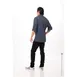 Chef Works BCLZ008-BLU-5XL - Men's Hartford Chef Coat, 5XL Blue, Poly/Cotton, Pockets, Slits 2 image