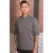 Chef Works BCLZ008-GRY-3XL - Hartford Chef Coat, 3XL Gray, Poly/Cotton Twill, Long Sleeves 1 image