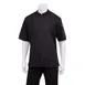 Chef Works BCSZ009-BLK-XS Chef Coat, XSmall Black, Short‑Sleeve, Poly‑Cotton Twill, Cool Vent™ 1 image