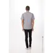 Chef Works BCSZ009-GRY-5XL Short Sleeve Chef Coat, 5XL Gray 65/35 PolyCotton, Thermo/Phone Pockets 2 image