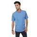Chef Works BCSZ009-SKY-2XL - Sleeve Chef Coat, Sky Blue 2XL, 65/35 Poly Cotton, Zipper, Apron Snap 2 image