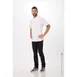 Chef Works BCSZ009-WHT-5XL Short Sleeve Chef Coat, White 5XL Poly/Cotton Twill, Slits, Phone Pocket 1 image