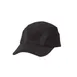 Chef Works BCVI-BLK-0 - Black Polyester Chef Hat, One Size, Adjustable Buckle - 1/Box 1 image