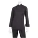 Chef Works BCWLZ005-BLK-XS Women's Chef Coat, XSmall Black PolyCotton, Roll‑Up Sleeves, Cool Vent™ 1 image